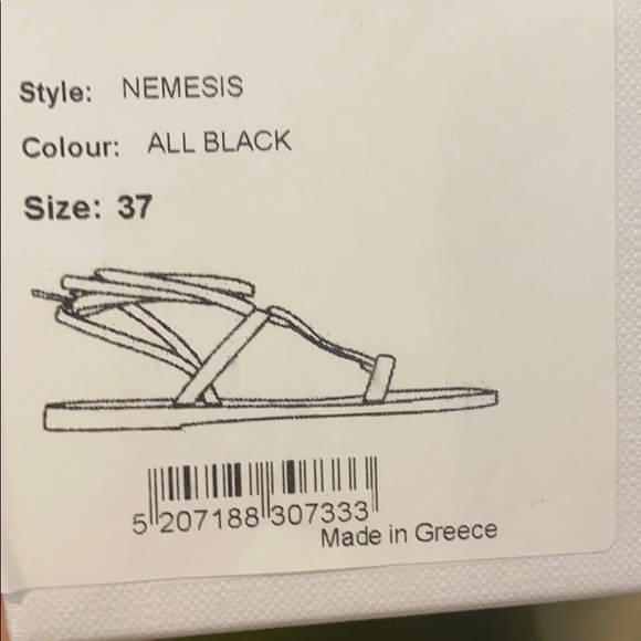 Ancient Greek Sandals Nemesis wrap-around sandals - Picture 6 of 6